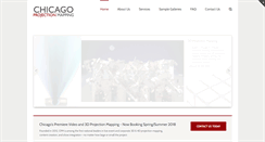 Desktop Screenshot of chicagoprojectionmapping.com